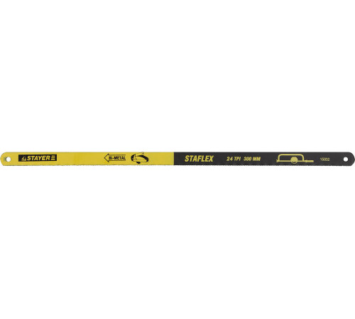 STAYER FLEX, 24 TPI, 300 мм, 10 шт, биметаллическое полотно по металлу, Professional (15932-S10) купить  в Сочи