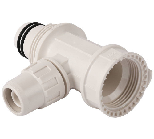 ЗУБР ШиреФит, внутренняя резьба - штуцер с гайкой - штуцер с гайкой, 20 - 16 - 20 мм, сборный коллектор (51516-20-16-20) купить  в Сочи