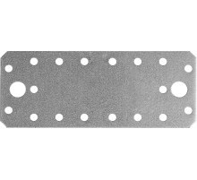 ЗУБР КП-2.0, 140 x 55 x 2 мм, цинк, крепежная пластина (310236-140-55)