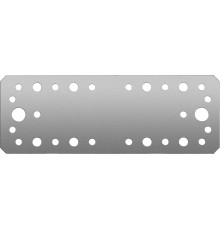 ЗУБР КП-2.5, 180 x 65 x 2.5 мм, цинк, крепежная пластина (31023-180)