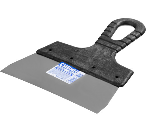 СИБИН 150 мм, пластиковая ручка, нержавеющий фасадный шпатель (10079-150) купить  в Сочи