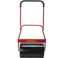 GRINDA 40 л, размеры 320 х 580 мм, стальной барабан, нескользящая рукоятка, каток для газона (422117)