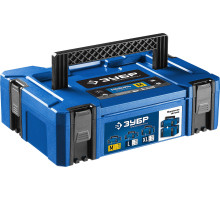 ЗУБР МОДУЛЬ-13, 440 х 310 х 130 мм, (17″), размер M, пластиковый ящик для инструментов, Профессионал (38165-13)