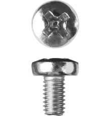 ЗУБР DIN 7985, кл. пр. 4.8, M6 х 12 мм, цинк, 5 кг, винт с полусферической головкой (303150-06-012)