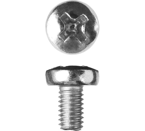 ЗУБР DIN 7985, кл. пр. 4.8, M6 х 12 мм, цинк, 5 кг, винт с полусферической головкой (303150-06-012) купить  в Сочи