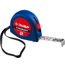 ЗУБР 2 м х 16 мм, рулетка (34016-2)