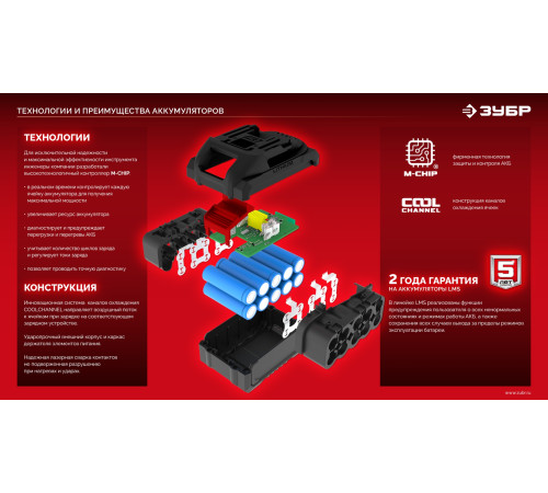ЗУБР 20 В, 1 порт, 1 х 3 А, зарядное устройство для LMS АКБ (БЗУ-20-1) купить  в Сочи