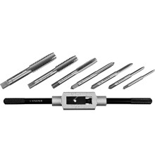 STAYER MaXCut, 8 предметов, инструментальная сталь, набор метчиков (28016-H8)