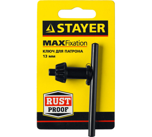STAYER 13 мм, ключ для патрона дрели (29057-13) купить  в Сочи