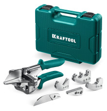 KRAFTOOL MC-12, Угловые ножницы с набором матриц для различных профилей из пластика и резины (23372-12)