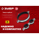 ЗУБР 3″, М8/М10, цинк, 10 шт, трубный хомут с гайкой (37880-87-94) купить  в Сочи