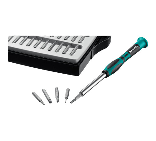 KRAFTOOL Precision-51, 51 предм., для точных работ, отвертка (25691) купить  в Сочи