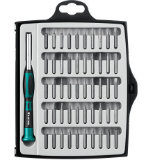 KRAFTOOL Precision-51, 51 предм., для точных работ, отвертка (25691)