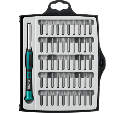 KRAFTOOL Precision-51, 51 предм., для точных работ, отвертка (25691) купить  в Сочи