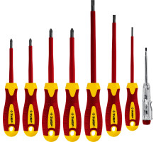 ЗУБР 8 предм, набор диэлектрических отверток, Профессионал (25268)
