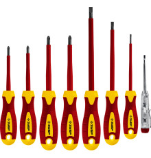 ЗУБР 8 предм, набор диэлектрических отверток, Профессионал (25268)