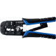 ЗУБР RJ7, (RJ45, RJ11, RJ12), 203 мм, универсальный кримпер, Профессионал(22650) купить в Сочи
