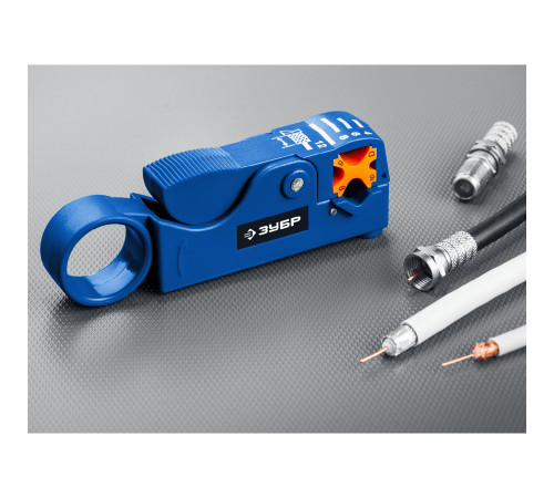ЗУБР COAX-3, (RG58, RG59, RG62), стриппер коаксиальных кабелей, Профессионал (22657) купить  в Сочи
