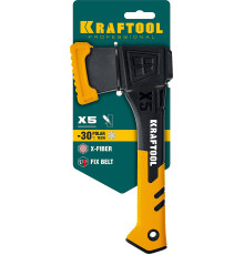 KRAFTOOL X5, 440/620 г, в чехле, 230 мм, универсальный топор (20660-05)