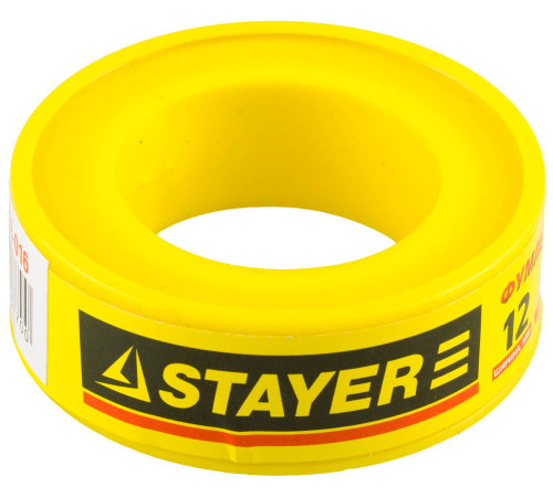 STAYER 0.075 мм х 12 мм х 10 м, 0.16 г/см3, ФУМ лента (12360-12-016) купить в Сочи STAYER 0.075 мм х 12 мм х 10 м, 0.16 г/см3, ФУМ лента (12360-12-016) купить в Сочи