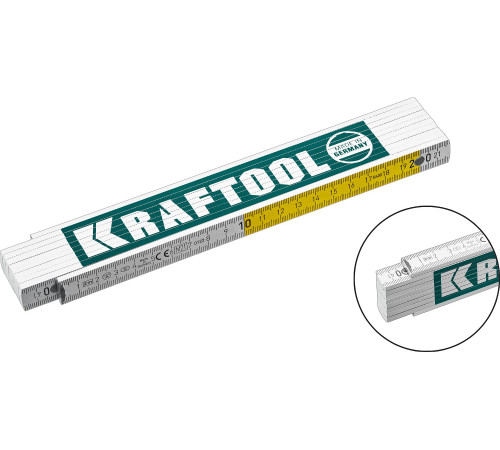 KRAFTOOL PRO-90, 2 м, профессиональный складной деревянный метр (34726) купить  в Сочи