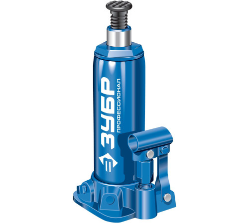 ЗУБР 6 т, 215 - 415 мм, бутылочный гидравлический домкрат в кейсе, Профессионал (43060-6-K) купить  в Сочи
