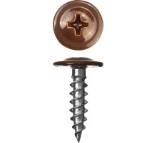 ЗУБР ПШМ 8017, 16 х 4.2 мм, шок.-коричн., 500 шт, саморез с пресс-шайбой (300191-42-016-8017)
