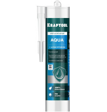 KRAFTOOL AQUA, 310 мл, белый, водостойкий монтажный клей (41345)