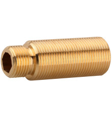 ЗУБР ШиреФит внешн. резьба-внешн/внутр. резьба 1/2″- 3/4″ / 1/2″, 71 мм, соединительная проходная муфта с накидными гайками (51590-071-1/2)