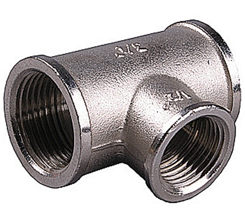 GENERAL FITTINGS внутренняя резьба 3/4″ - 1/2″ - 3/4″, латунь, переходной тройник (51060-3/4-1/2-3/4) купить  в Сочи