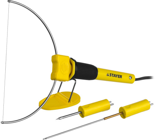 STAYER MAXterm, 7 Вт, в наборе: 3 насадки, аккуратный рез пенопласта + пластика, прибор для художественной резки (45257-H3) купить  в Сочи