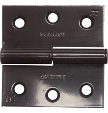 STAYER 75 x 75 x 2.4 мм, разъемная, правая, цвет коричневый, карточная петля (37613-75-3R)