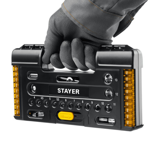 STAYER Auto 57, 57 шт, универсальный набор инструмента (27760-H57) купить в Сочи STAYER Auto 57, 57 шт, универсальный набор инструмента (27760-H57) купить в Сочи