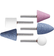 STAYER 5 предм., хвостовик d 3.2 мм, набор абразивных минишарошек-насадок (2988-H5)