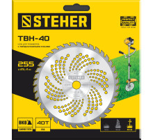 STEHER TBН-40, 255 мм, 40T, нож для триммера (75140)