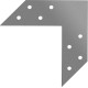 ЗУБР УС-2.0, 120 x 120 x 35 x 2 мм, угловой соединитель (31044-120) купить в Сочи