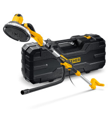 STEHER d225 мм, 500 Вт, подсветка, бесщеточная шлифовальная машина для стен (жираф), кейс (DWB-500)