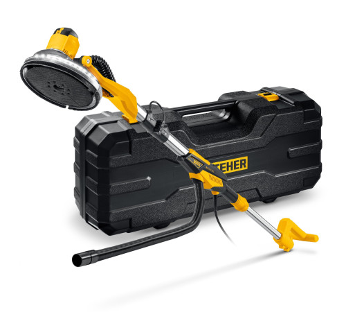 STEHER d225 мм, 500 Вт, подсветка, бесщеточная шлифовальная машина для стен (жираф), кейс (DWB-500) купить в Сочи STEHER d225 мм, 500 Вт, подсветка, бесщеточная шлифовальная машина для стен (жираф), кейс (DWB-500) купить в Сочи