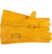 STAYER PROFI 400 мм, XL (10), с подкладкой, спилковые, для сварки и тяжелых механических работ, термостойкие краги, Professional (11333-XL)