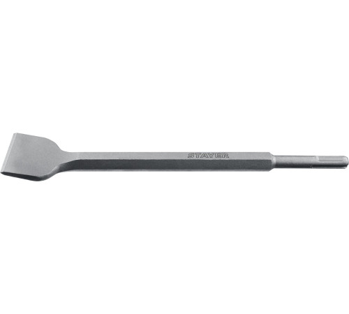 STAYER Gorilla Force, 40 х 250 мм, SDS-Plus, плоское изогнутое зубило, Professional (29354-40-250) купить в Сочи STAYER Gorilla Force, 40 х 250 мм, SDS-Plus, плоское изогнутое зубило, Professional (29354-40-250) купить в Сочи