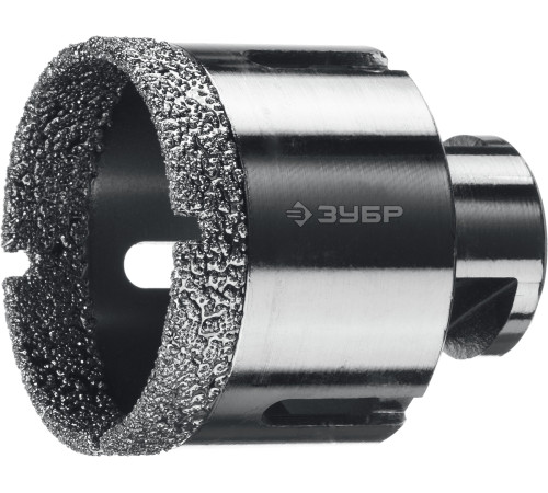 ЗУБР АВК, d 55 мм, (М14, 15 мм кромка), вакуумная алмазная коронка, Профессионал (29865-55) купить  в Сочи