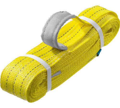 ЗУБР СТП-3/6, желтый, г/п 3 т, длина 6 м, текстильный петлевой строп (43553-3-6) купить  в Сочи