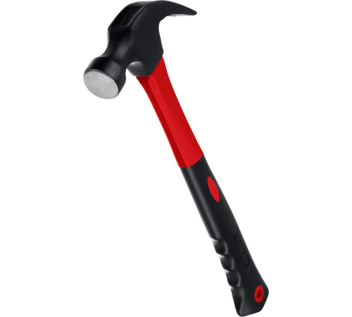 MIRAX 450 г, молоток-гвоздодёр столярный с фиберглассовой рукояткой (20231-450) купить  в Сочи