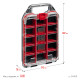 KETER STACKNROLL, 242 х 388 х 78 мм, (10″), пластиковый органайзер с 15 регулируемыми ячейками (38408) купить в Сочи