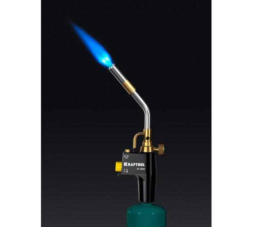 KRAFTOOL KF-9000, с пьезоподжигом на баллон турбо нагрев + 30% 2000°C, Газовая горелка Blue Fire (55510) купить в Сочи KRAFTOOL KF-9000, с пьезоподжигом на баллон турбо нагрев + 30% 2000°C, Газовая горелка Blue Fire (55510) купить в Сочи