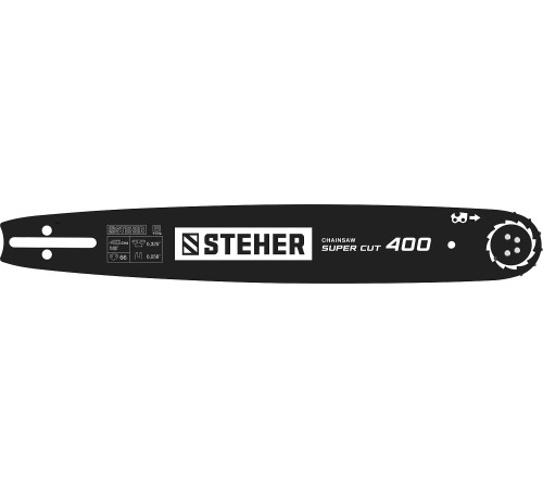 STEHER type B, шаг 0.325″, паз 1.5 мм, 40 см, шина для бензопил (75202-40) купить в Сочи STEHER type B, шаг 0.325″, паз 1.5 мм, 40 см, шина для бензопил (75202-40) купить в Сочи
