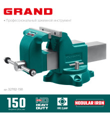 KRAFTOOL GRAND, 150 мм, слесарные тиски (32702-150)