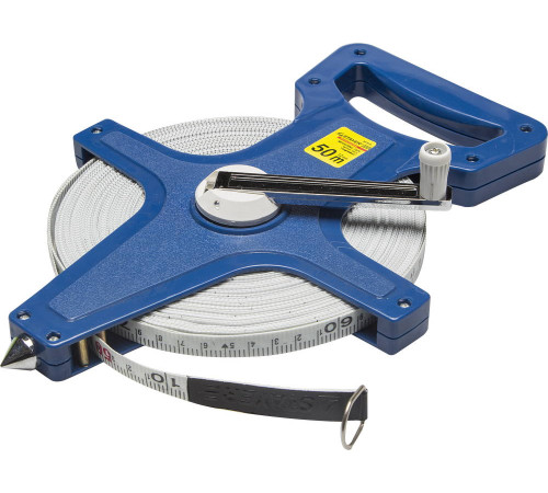 STAYER GeoMax, 50 м, геодезическая фиберглассовая мерная лента (3418-50) купить  в Сочи