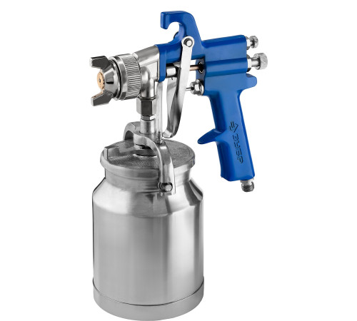 ЗУБР PRO 350N, 1.8 мм, пневматический краскопульт с нижним бачком, Профессионал (06451-1.8) купить  в Сочи