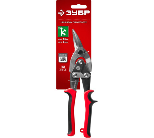 ЗУБР 250 мм, правые ножницы по металлу, Профессионал (23140-R) купить  в Сочи